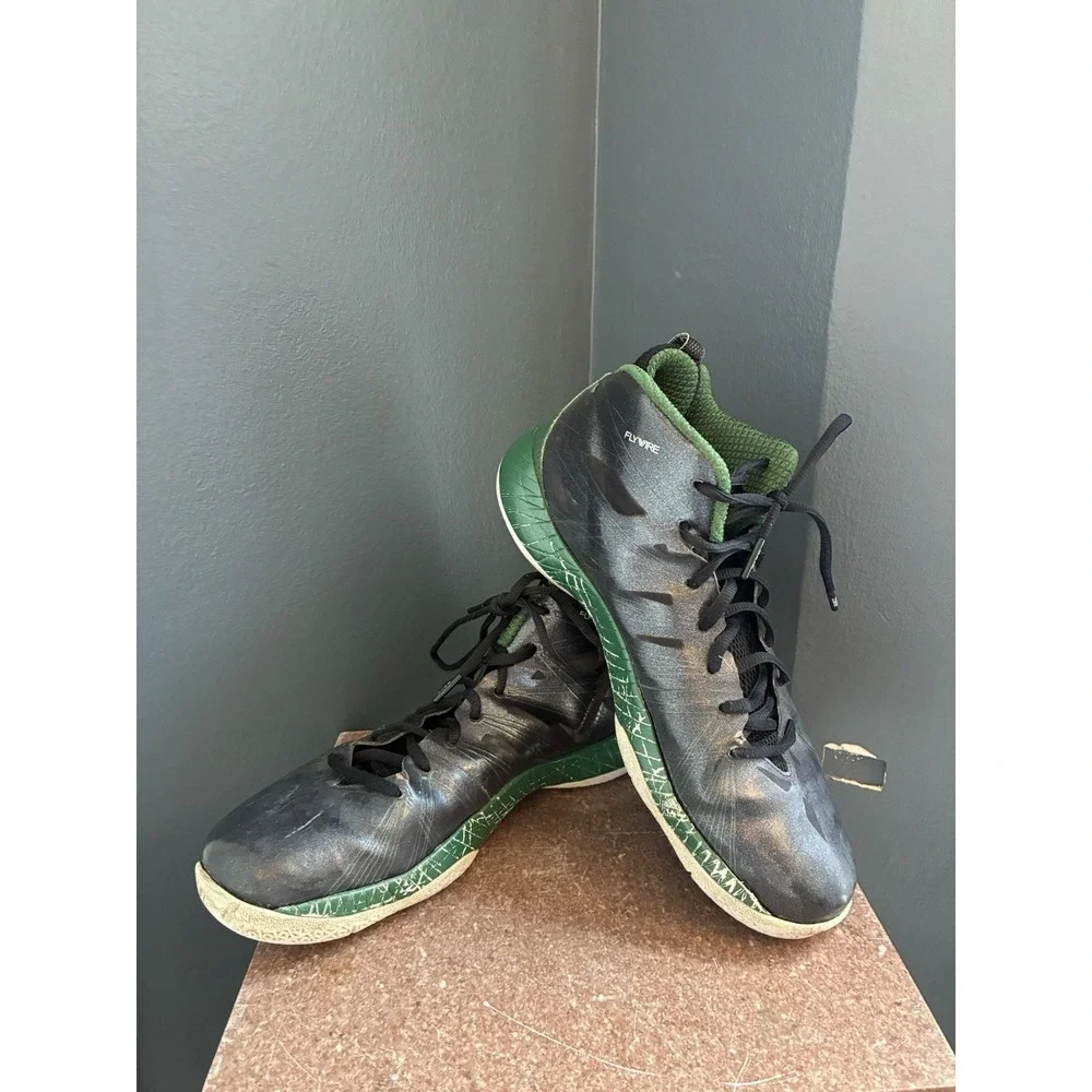 Air Jordan 2012 Lite Black Gorge Green Flywire 524922-055 Men's Size 11